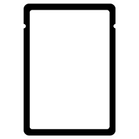 sterilized three side seal flexible film bag with tear notch icon